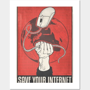 Save Your Internet Posters and Art